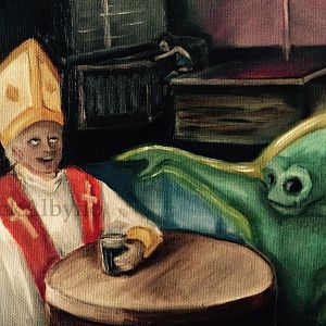Original Oil Painting -Believe